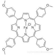 Iron,chloro[5,10,15,20-tetrakis(4-methoxyphenyl)-21H,23H-porphinato(2-)-kN21,kN22,kN23,kN24]-,( 57188983,SP-5-12) CAS 36995-20-7